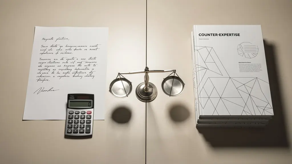 Analyse comparative de documents d'expertise automobile sur bureau professionnel